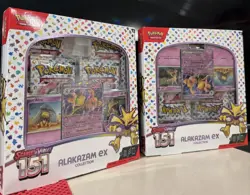 ERROR Pokemon TCG: Scarlet & Violet-151 Collection-Alakazam ex NEW SEALED ERROR - Image 3
