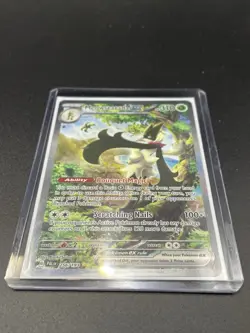 Pokemon TCG Scarlet & Violet Paldea Evolved: Meowscarada ex 256/193 SIR Card NM - Image 4