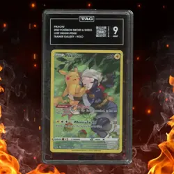 Pokemon Lost Origin PIKACHU TG05/TG30 Trainer Gallery Holo TAG 9 - Image 1
