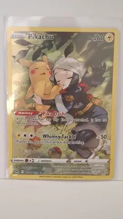 Pikachu TG05/TG30 SWSH11: Lost Origin Trainer Gallery - Pokemon Card - NM - Image 1