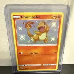 Pokemon Charmander TCG SV6/SV94 Hidden Fates Shiny Vault Holo Rare Card - Image 1