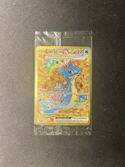 Lapras ex 164 Sv: Scarlet & Violet Promo Cards Holo Black Star Promo SEALED: NM - Image 1