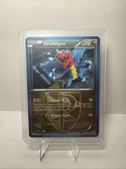 Pokemon TCG Plasma Storm - Druddigon Team Plasma Cracked Ice Holo - 94/135 - MP - Image 1