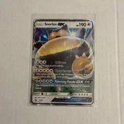 Snorlax GX SM05 SM Promos Holo Card. Pk000848 - Image 1