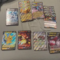 Lot of 16 Pokemon Jumbo Card Collection Including Charizard, Lugia, Pikachu - Image 1