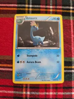 Pokemon TCG Card 2014 XY Furious Fists - Amaura 25/111 - Image 1