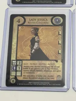 Dune CCG Eye of the Storm Lot of 249 Cards Lady Jessica, Korba, Deck Box & More! - Image 3