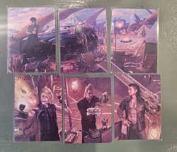 MTG Final Fantasy COMPLETE Scene Art Card Set All 24 MTG Magic FF1 FFVIII FFIX F - Image 2