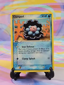 Pokemon TCG EX Legend Maker Card | Clamperl 51/92 Common - Image 1