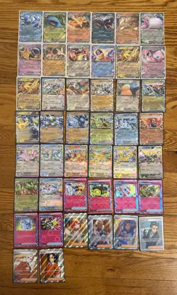44 Card Pokemon Lot Ft 151 And Prismatic Sets Ex, Trainers, Ace Spec - Image 1