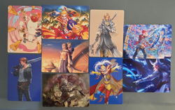 Lot of 9x Beautiful Final Fantasy Magic the Gathering Art Cards NM - Image 1