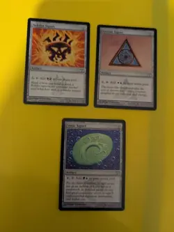 Signet Artifact x3 - Rakdos,Azorius,Simic MTG 3 Card lot. Dissension - Image 1