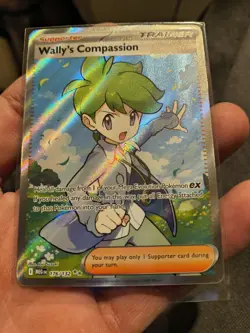 Pokemon TCG Wally's Compassion Supporter Trainer Card #176/132 Ultra Rare NM - Image 2