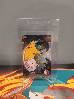 Pokemon Card Pikachu & Jigglypuff #374 Vending Machine Holo - Image 3