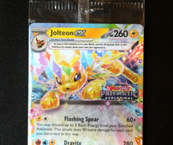 Pokemon Card - Jolteon EX 030/131 - Prismatic Evolutions Stamped Promo - SEALED⭐ - Image 2