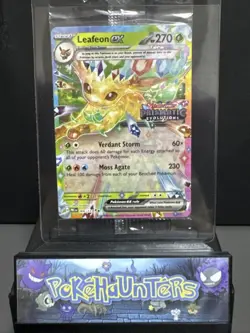 Pokemon Card Leafeon ex 006/131 Prismatic Evolutions Stamped Sealed Near Mint - Image 1