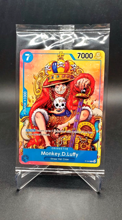 One Piece Monkey.D.Luffy Sealed Promo Card P-043 - (x1 Sealed Card) - Image 4