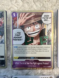 Lot of 18 One Piece TCG Cards Holo mint ‼ - Image 4