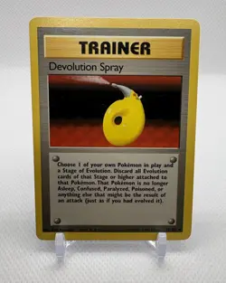 Devolution Spray 72/102 Rare Trainer Pokemon Card LP - Image 1