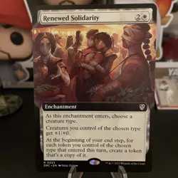 Renewed Solidarity (Extended Art) Commander: Aetherdrift Regular - Image 1