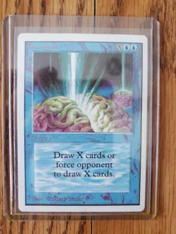 Magic The Gathering BRAINGEYSER UNLIMITED Series Moderate Play SEE PHOTOS - Image 1