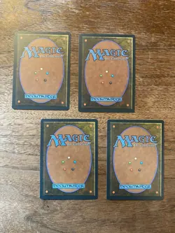 Pestilence x4 NM+ NEVER PLAYED MTG Fourth 4th Ed. Magic 4x VINTAGE FAST SHIPPING - Image 2