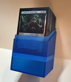 MTG Necron Dynasties Commander Deck (Warhammer 40k) - NM, Sleeved & Deck Box - Image 1