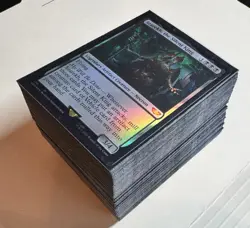 MTG Necron Dynasties Commander Deck (Warhammer 40k) - NM, Sleeved & Deck Box - Image 2