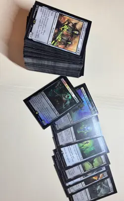 MTG Necron Dynasties Commander Deck (Warhammer 40k) - NM, Sleeved & Deck Box - Image 3