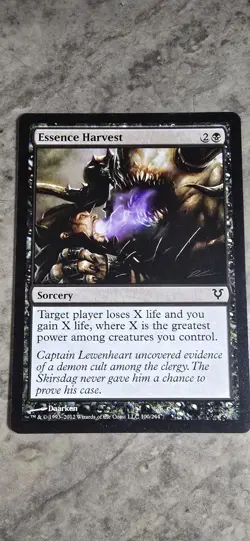 Essence Harvest Avacyn Restored Regular Sorcery Common MTG NM - Image 1