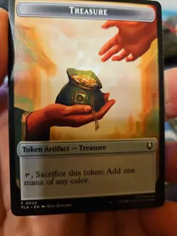 MTG - Avatar: The Last Airbender - Aang, Awoken Avatar Marit Lage Token - NM - Image 2