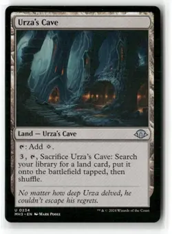 Urza’s Cave Modern Horizons 3 Regular NM Magic MTG - Image 1