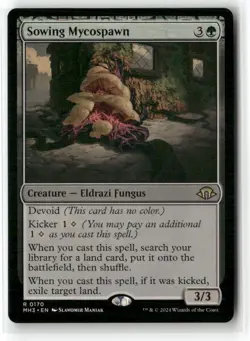 Sowing Mycospawn Modern Horizons 3 Regular NM Magic MTG - Image 1