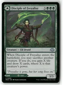 Disciple Of Freyalise Modern Horizons 3 Regular NM Magic MTG - Image 1