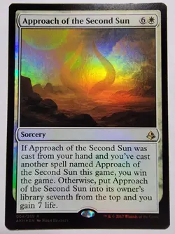 Approach of the Second Sun Amonkhet Foil Magic The Gathering - Image 1