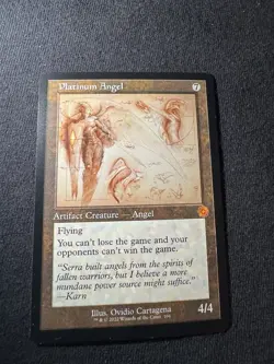 Platinum Angel - Schematic Retro Frame BRO LP MTG - Image 1