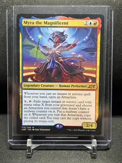 Myra the Magnificent - MTG Magic 2022 Unfinity NM - Image 1
