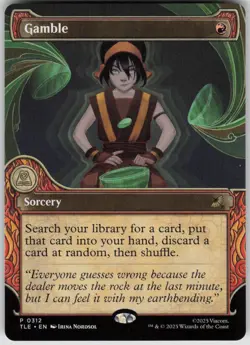 MTG Gamble (Showcase) Normal NM Avatar: The Last Airbender: Magic 312 - Image 1