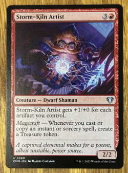 MTG Commander Masters, Storm-Kiln Artist - Image 1