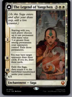 The Legend of Yangchen - 0027 - Avatar: The Last Airbender TLA - MTG NM/M - Image 1