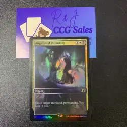 MTG - Foil - Anguished Unmaking - Game Day Promo - Near Mint - Image 1
