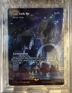 Beckett Pristine 10 Stay With Me (Rhystic Study) Foil MTG FF Through The Ages - Image 4