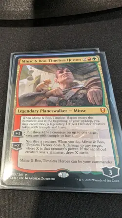MTG, Minsc & Boo, Timeless Heros, 285/361, Battle for Baldur's Gate - Image 1