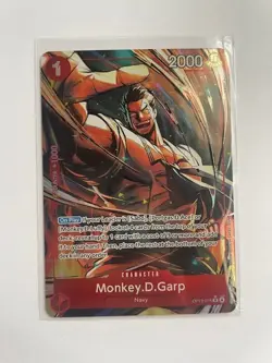 Monkey.D.Garp (Alt Art) OP13-016 Carrying On His Will ENGLISH NM+ One Piece - Image 1
