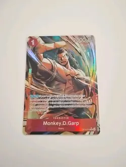 One Piece CCG Carrying On His Will Monkey.D.Garp Alt Art Rare OP13-016 - Image 1