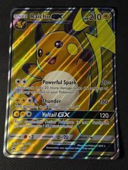 Raichu GX SM90 Pokemon Jumbo Oversized Card - Image 1