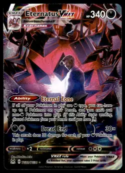 Pokemon TCG Lost Origin #TG22/TG30 Eternatus VMAX Holo NM - Image 1