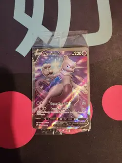 Pokemon TCG Mewtwo v Full Art Black Star Promo SWSH229 New/Sealed - Image 1