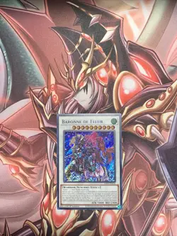 1x (M/NM) * Baronne De Fleur RA01-EN034 Secret Rare 1st Edition YuGiOh - Image 1