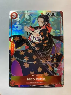 Nico Robin (Gift Collection 2023) ST01-008 One Piece Promotion Cards Foil NM - Image 1